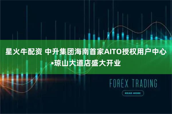 星火牛配资 中升集团海南首家AITO授权用户中心•琼山大道店盛大开业
