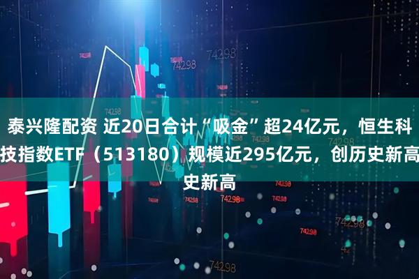 泰兴隆配资 近20日合计“吸金”超24亿元，恒生科技指数ETF（513180）规模近295亿元，创历史新高
